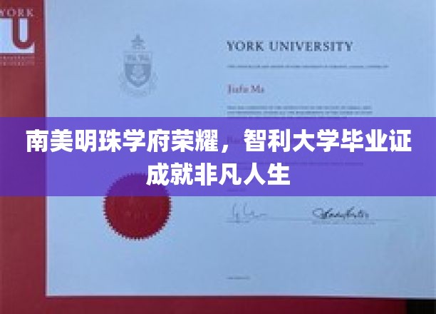 智利大学荣耀启航，南美明珠成就非凡人生证书之旅