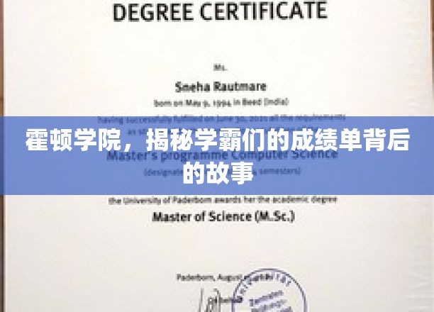 霍顿学霸风云录，揭开成绩单背后的神秘面纱