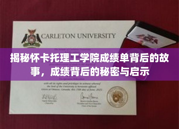 探寻怀卡托理工学院成绩单背后的奥秘，揭秘成长与启示