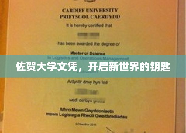 解锁未知领域，佐贺大学文凭，成就非凡未来的密钥