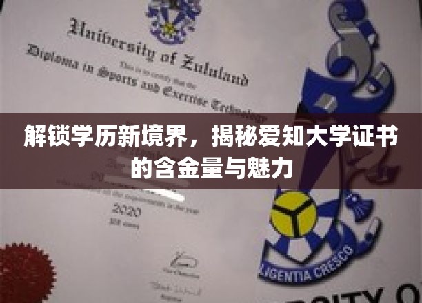 解锁学历新境界，揭秘爱知大学证书的含金量与魅力