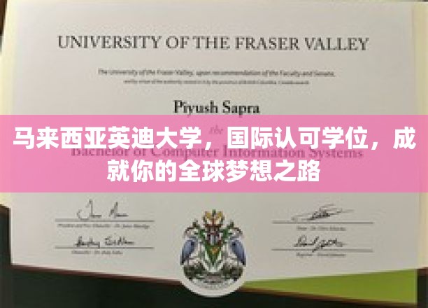 跨越国界，英迪大学助你点亮全球梦想舞台