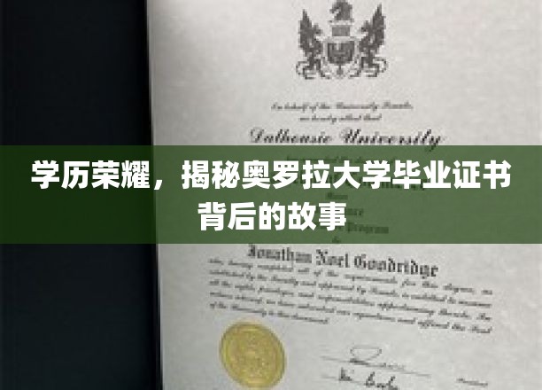 奥罗拉大学文凭之谜，探寻学历背后的传奇历程