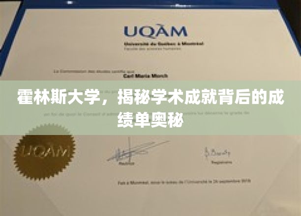 霍林斯大学，揭秘学术成就背后的成绩单奥秘