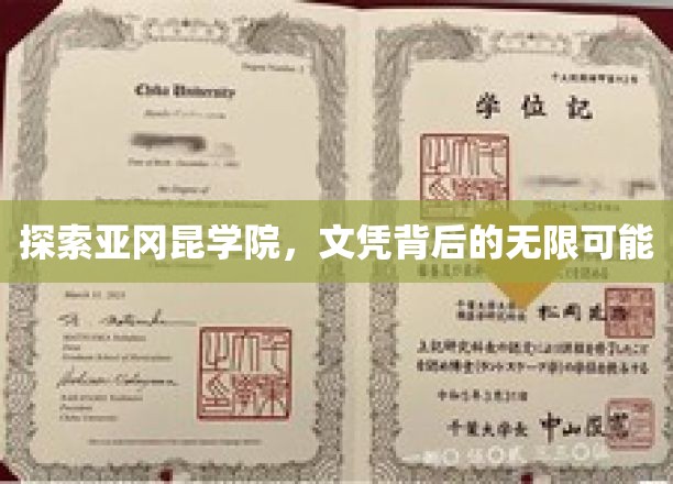 解锁未来，亚冈昆学院文凭的多元化世界