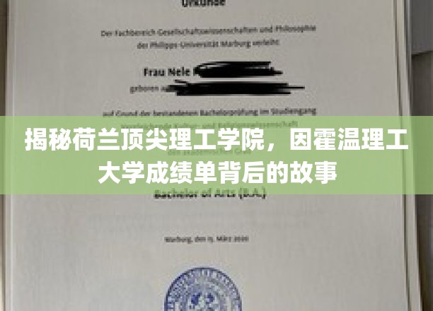 揭秘荷兰顶尖理工学院，因霍温理工大学成绩单背后的故事