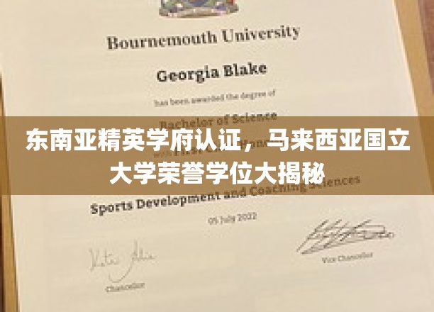 马来西亚国立大学精英学位，东南亚教育瑰宝深度解析