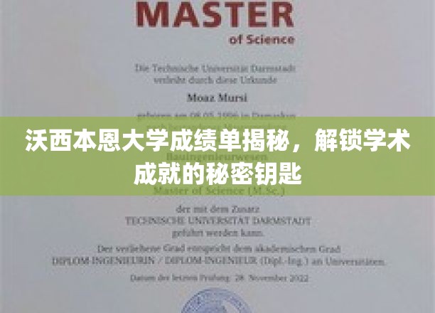 沃西本恩大学成绩单揭秘，解锁学术成就的秘密钥匙