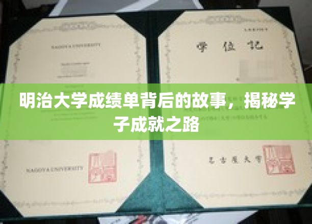 揭开明治大学成绩单背后的传奇，探寻学子辉煌成就的奥秘