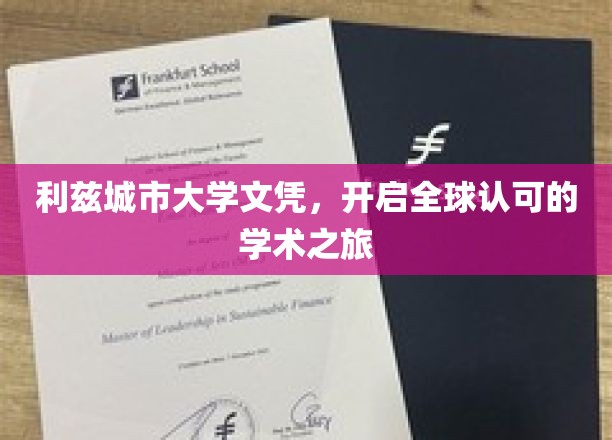利兹城市大学文凭，开启全球认可的学术之旅