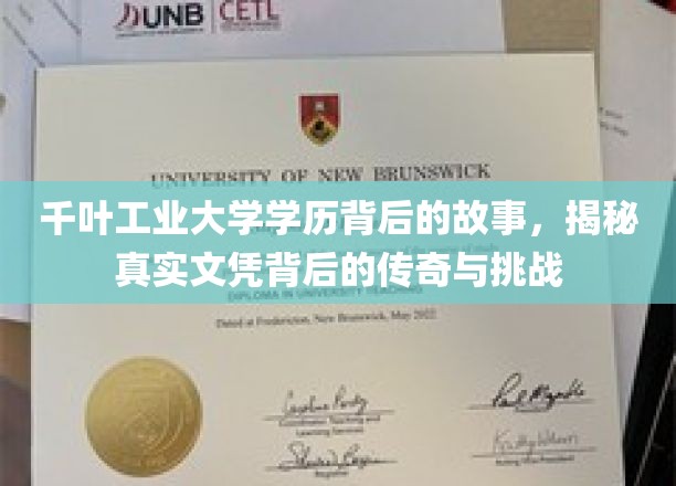 千叶工业大学学历背后的故事，揭秘真实文凭背后的传奇与挑战