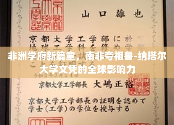 南非夸祖鲁-纳塔尔大学，非洲教育新地标，全球学子追梦新起点