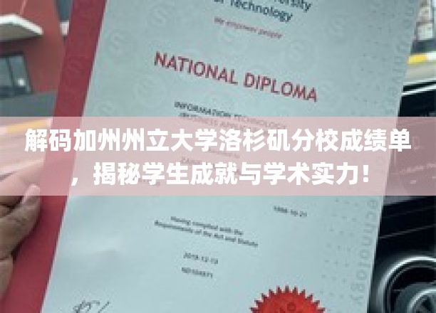 探索加州洛杉矶分校成绩单背后的学术奥秘，揭秘学霸之路！