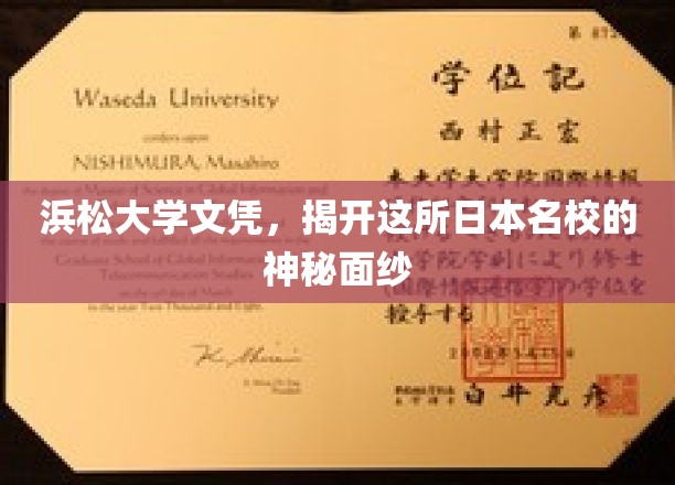 探索浜松大学，一纸文凭背后的日本顶尖名校风采