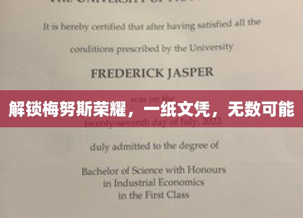 梅努斯荣耀见证，文凭铸就无限前程