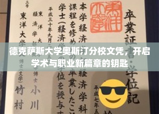 解锁学术与职业巅峰，德克萨斯大学奥斯汀分校文凭的非凡之旅