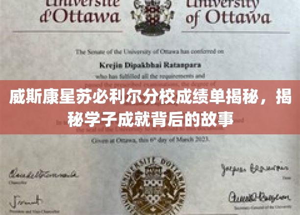 威斯康星苏必利尔分校学子风采，揭秘背后的卓越成就之路