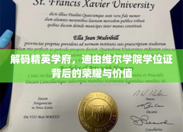 探寻迪由维尔学院学位证的神秘光环，精英学府的荣耀密码