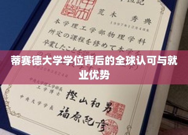 蒂赛德大学学位背后的全球认可与就业优势
