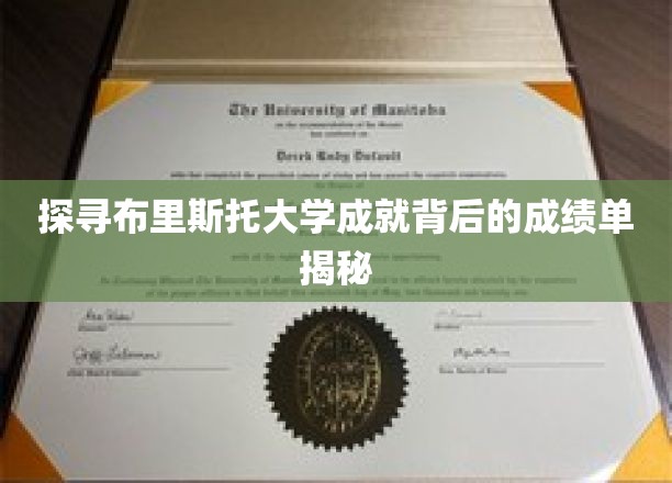 解码布里斯托大学辉煌成就的秘密档案