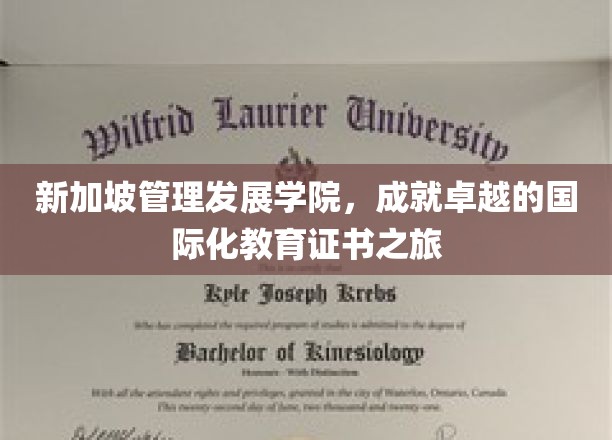 跨越国际视野，新加坡管理发展学院打造精英教育新里程碑
