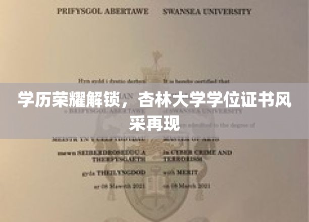 杏林荣耀新篇章，学位证书映照学术成就光彩