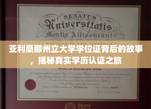 亚利桑那州立大学学位证背后的故事，揭秘真实学历认证之旅