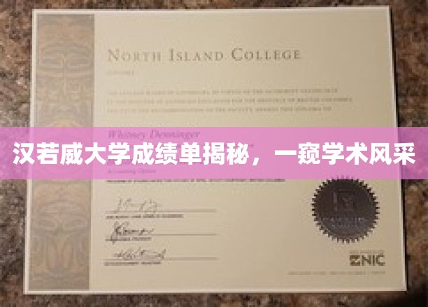 汉若威大学成绩单背后的学术魅力一探究竟