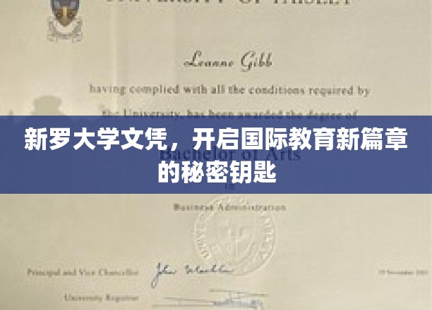 新罗大学文凭，解锁全球教育新纪元的神秘钥匙