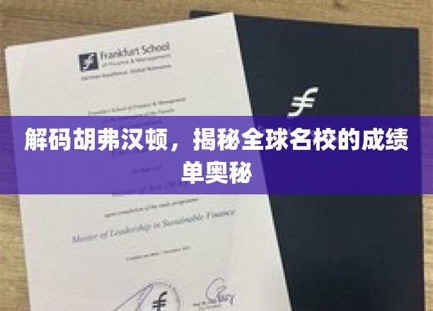 解码胡弗汉顿，揭秘全球名校的成绩单奥秘