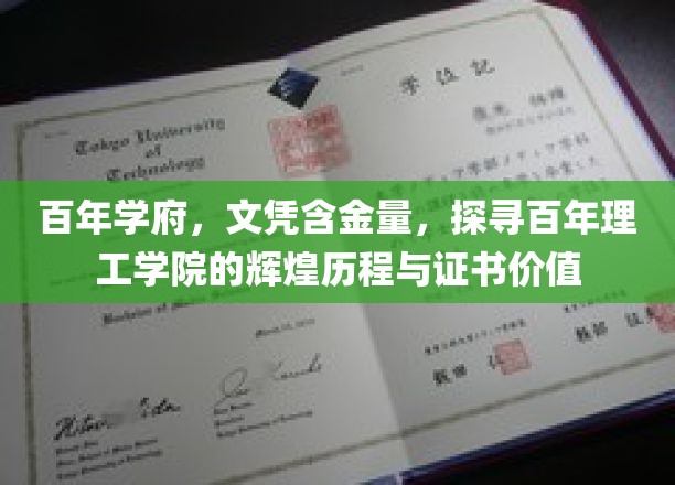 百年学府，文凭含金量，探寻百年理工学院的辉煌历程与证书价值