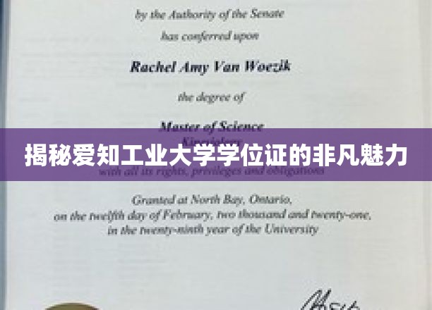 探索爱知工业大学学位证背后的独特风采