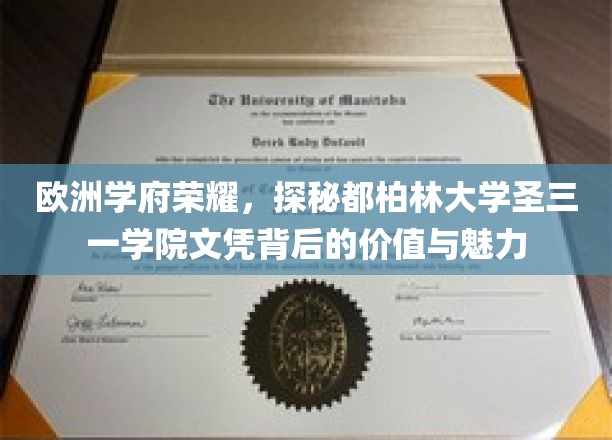 欧洲学府荣耀，探秘都柏林大学圣三一学院文凭背后的价值与魅力