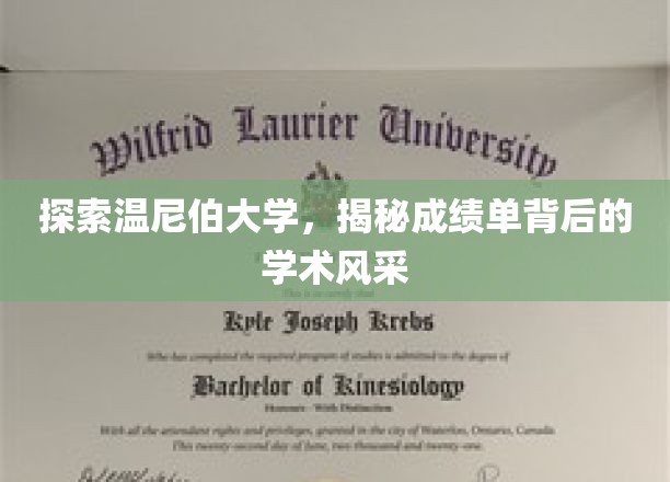 揭开温尼伯大学成绩单背后的学术魅力之旅