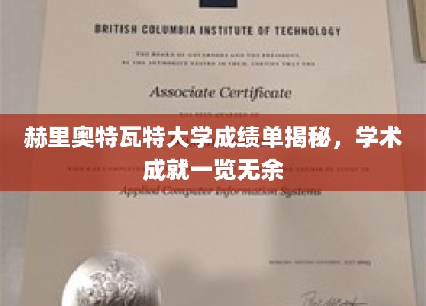 赫里奥特瓦特大学成绩单揭秘，学术成就一览无余