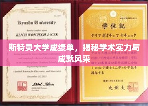 斯特灵大学学子风采，揭秘学术实力背后的卓越成就