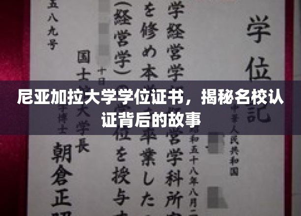 尼亚加拉大学学位证之谜，揭秘名校认证背后的传奇历程