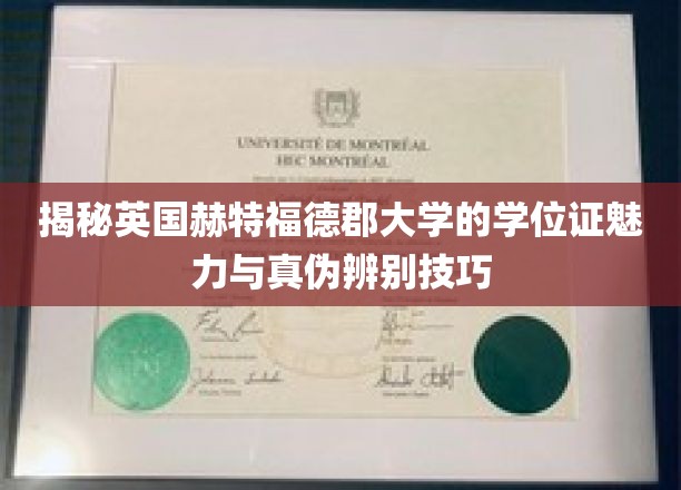 揭秘英国赫特福德郡大学的学位证魅力与真伪辨别技巧