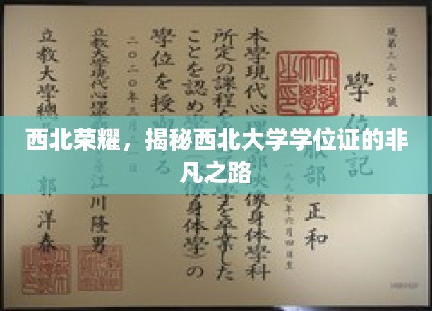 西北传奇，探寻西北大学学位证的荣耀轨迹