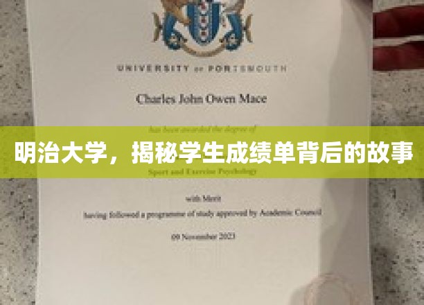 揭开明治大学成绩单背后的精彩篇章