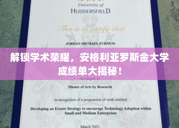 揭开学术光环，揭秘安格利亚罗斯金大学卓越成绩背后的故事