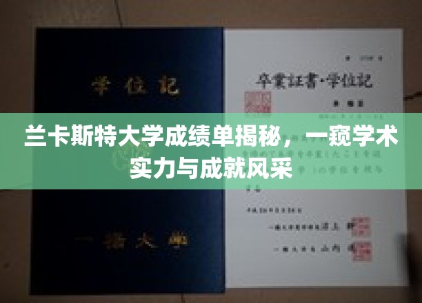 揭秘兰大卓越，成绩单背后的学术辉煌与成就印记