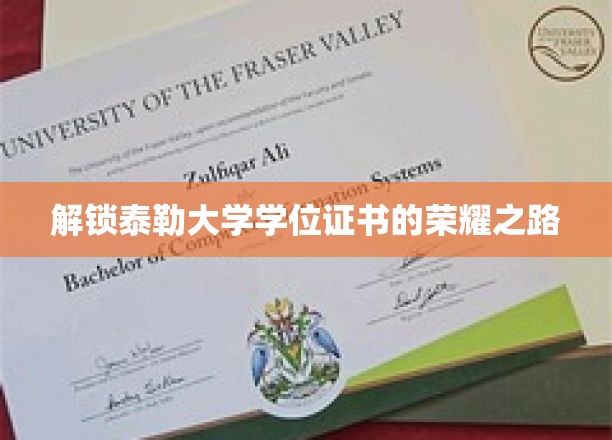 解锁泰勒大学学位证书的荣耀之路