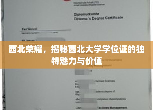 西北荣耀，揭秘西北大学学位证的独特魅力与价值