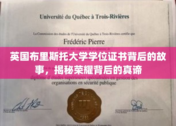 布里斯托大学荣耀证照，探寻学位背后的传奇故事