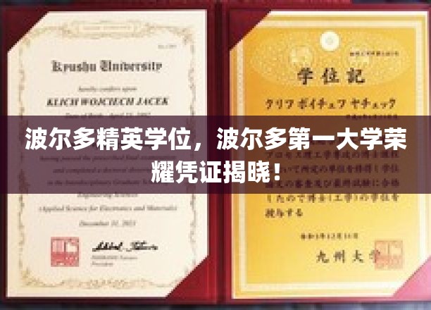 波尔多精英学位，波尔多第一大学荣耀证书盛大揭晓！