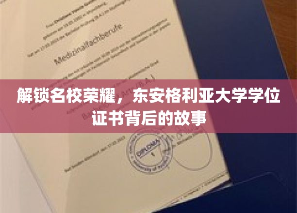 探寻东安格利亚大学学位证书的荣耀密码