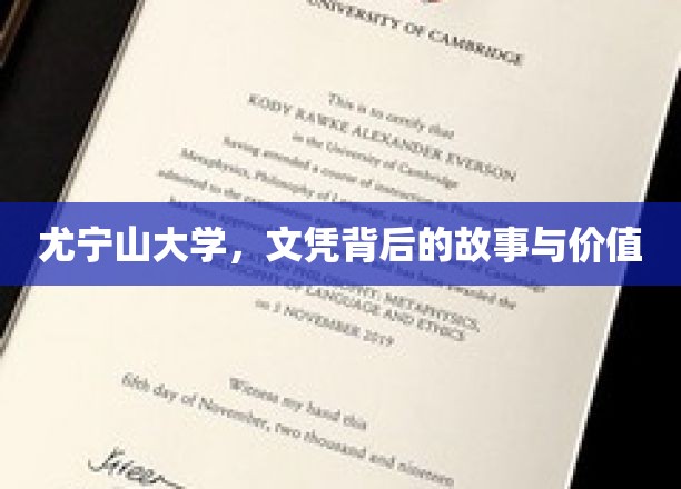 尤宁山大学，文凭背后的故事与价值