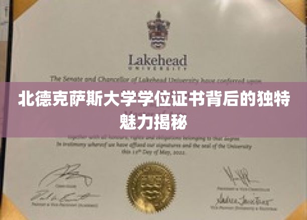 北德克萨斯大学学位证书背后的独特魅力揭秘
