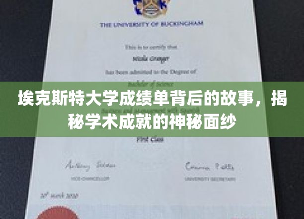 揭开埃克斯特大学成绩单的神秘面纱，探索学术成就背后的真实故事